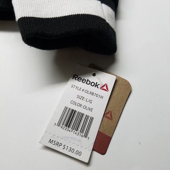 Reebok Varsity Bomber Jacket | 3 Pocket | Large - Picture 6 of 8